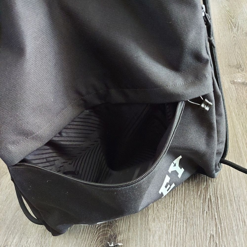 Oakley String Bag Black Cinch Drawstring Backpack… - image 3